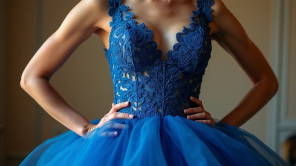 Des robes bleu électrique mariage taille S pour briller